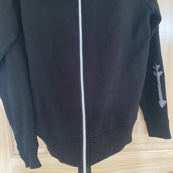 Men’s HACULLA hooded black sweatshirt. Men’s XXS. Like New Condition. No issues - Picture 2 of 9